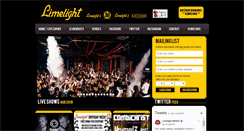 Desktop Screenshot of limelightbelfast.com